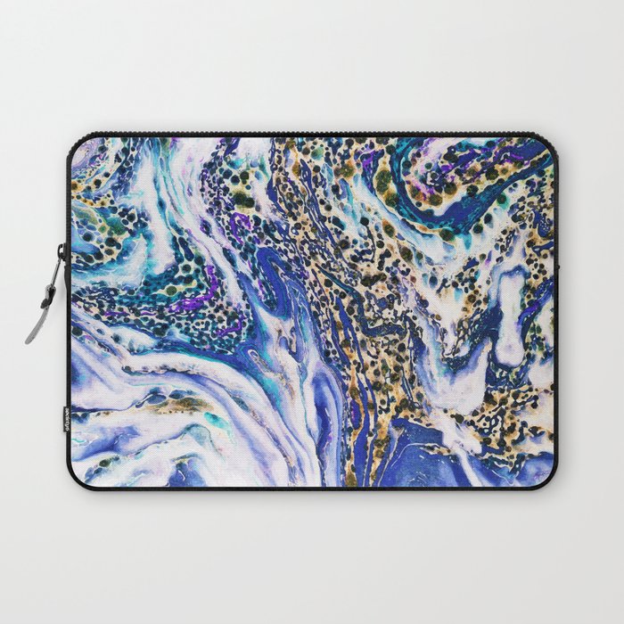 Blue Acid #Homestorie #Buyart #Decor Laptop Sleeve