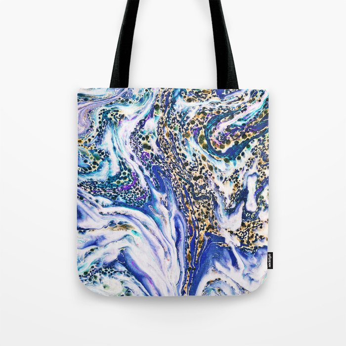 Blue Acid #Homestorie #Buyart #Decor Tote Bag