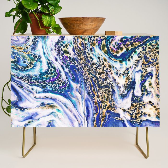 Blue Acid #Homestorie #Buyart #Decor Credenza