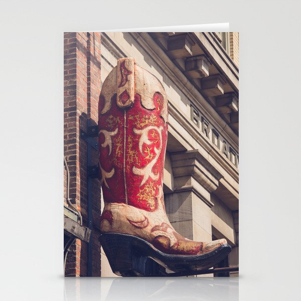 Broadway Boots - Nashville Stationery Card