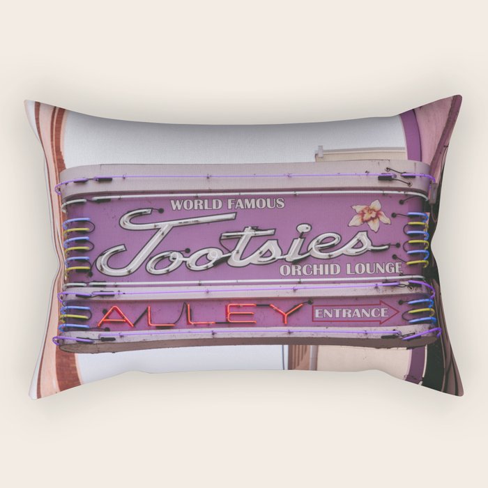Tootsie'S Orchid Lounge - Nashville Rectangular Pillow