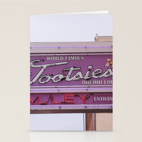 Tootsie'S Orchid Lounge - Nashville Stationery Card