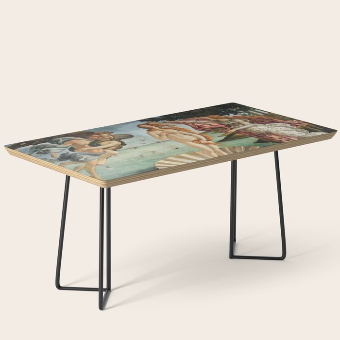 The Birth Of Venus By Sandro Botticelli, 1445 Coffee Table