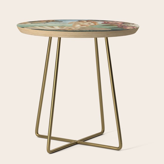 The Birth Of Venus By Sandro Botticelli, 1445 Side Table