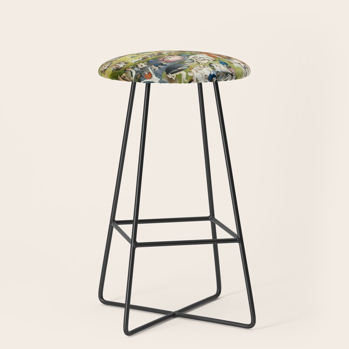 The Garden Of Earthly Delights By Hieronymus Bosch Stool