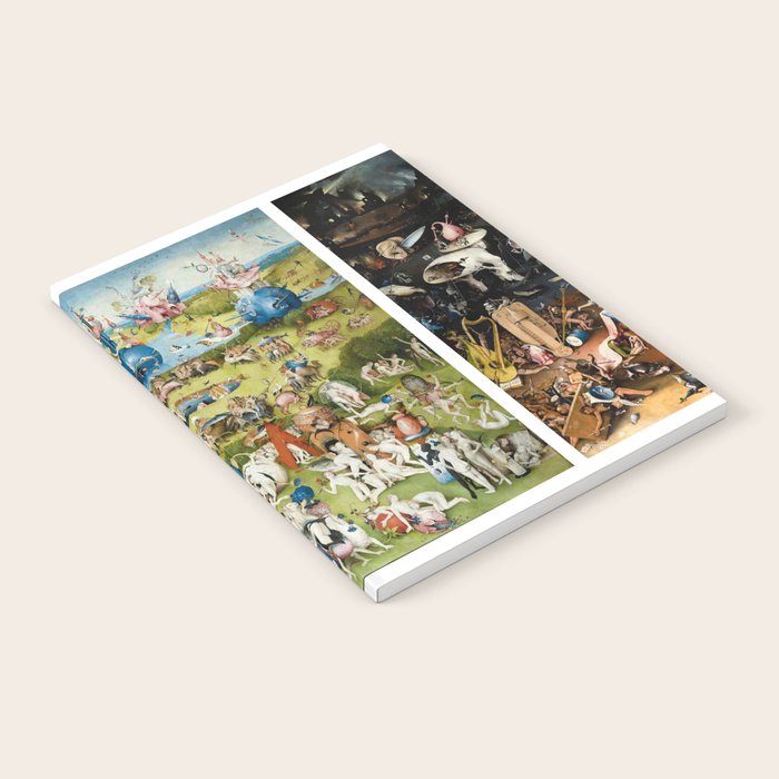 The Garden Of Earthly Delights By Hieronymus Bosch Notebook