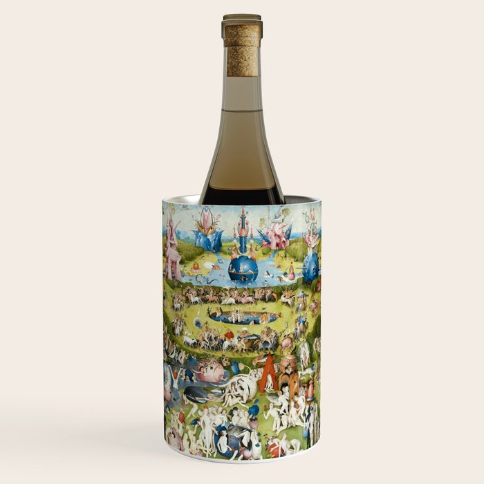 The Garden Of Earthly Delights By Hieronymus Bosch Wine Chiller