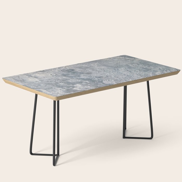 Vintage Lunar Moon Map, 1960s Coffee Table