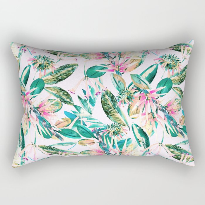Abstract Of Exotic Nature I Rectangular Pillow