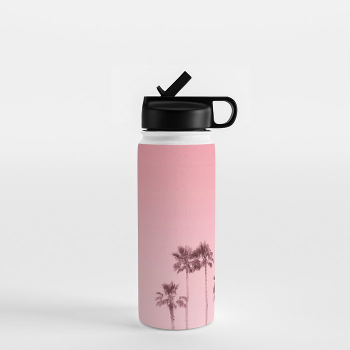 Tranquillity - Flamingo Pink Water Bottle