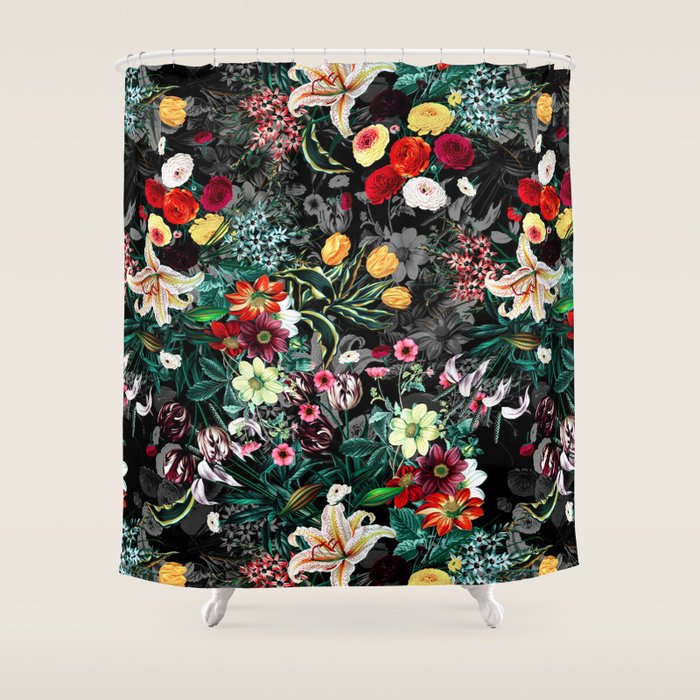 Summer Botanical Garden Xii Shower Curtain