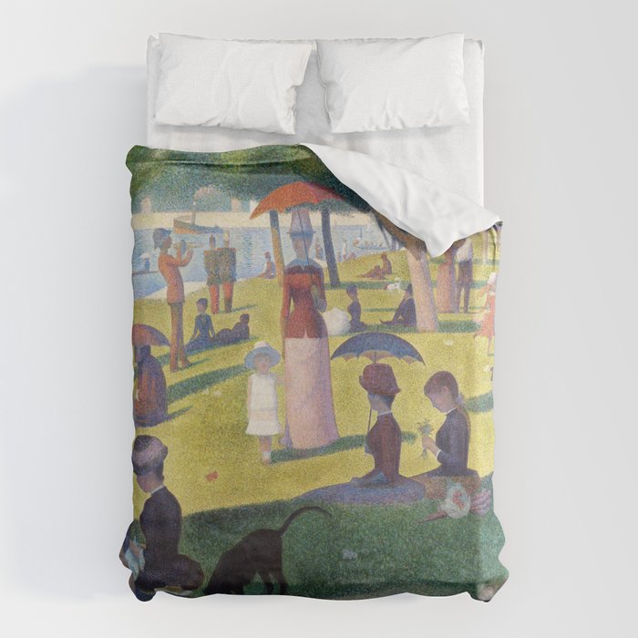 A Sunday On La Grande Jatte By Georges Seurat, 1884 Duvet Cover