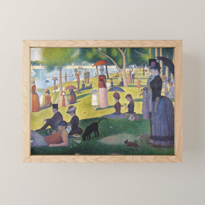 A Sunday On La Grande Jatte By Georges Seurat, 1884 Mini Art Print