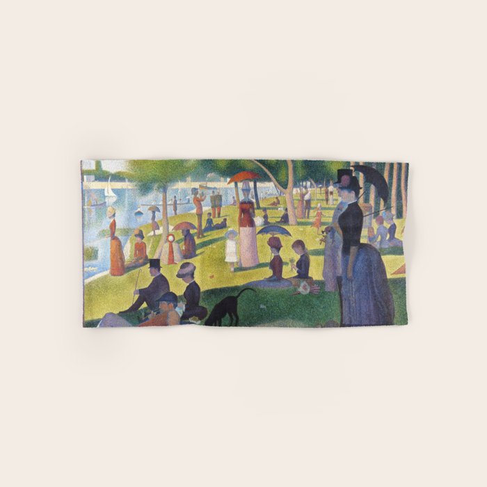 A Sunday On La Grande Jatte By Georges Seurat, 1884 Bath Towel