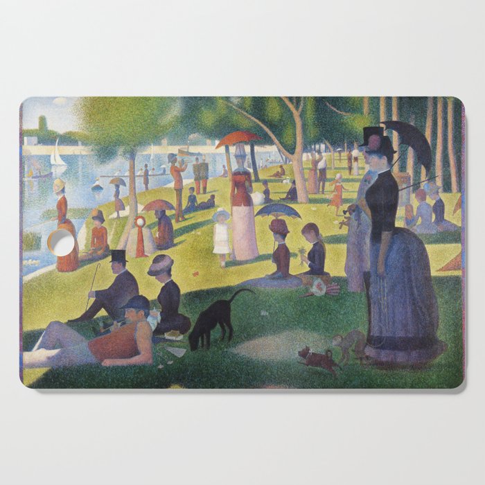 A Sunday On La Grande Jatte By Georges Seurat, 1884 Cutting Board