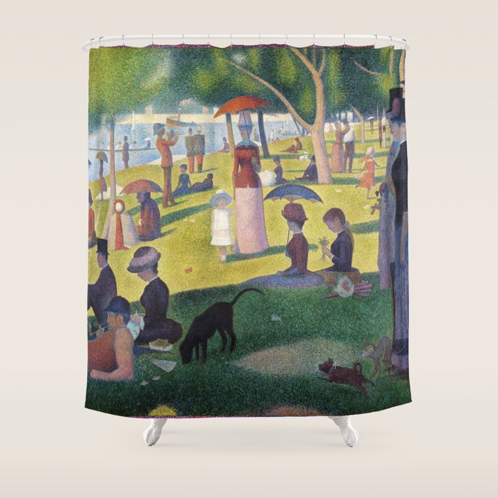 A Sunday On La Grande Jatte By Georges Seurat, 1884 Shower Curtain