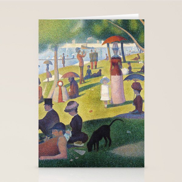 A Sunday On La Grande Jatte By Georges Seurat, 1884 Stationery Card