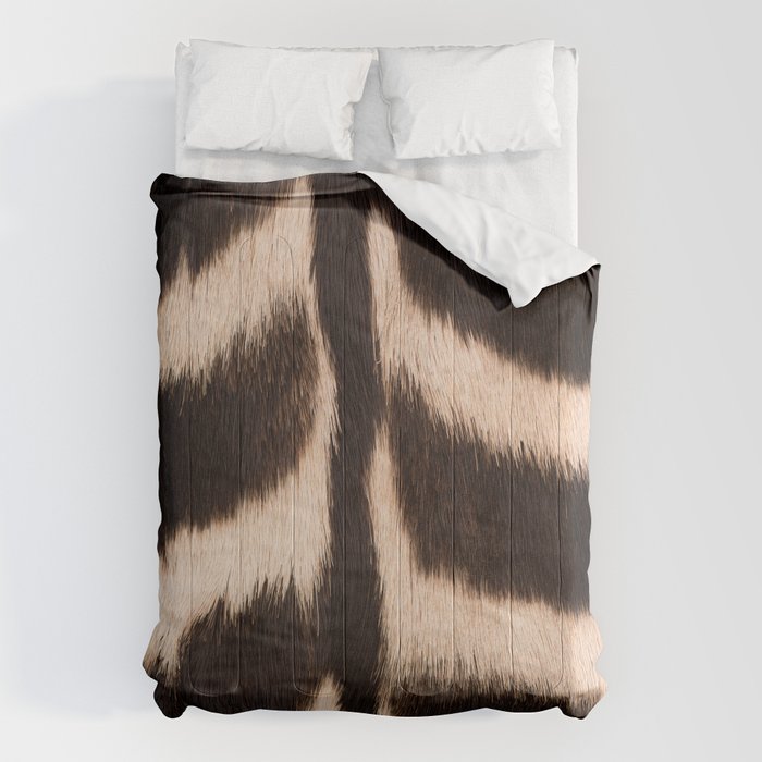 Zebra - Zebra Stripes -Zebra Skin - Genuine - Beautiful  Comforter
