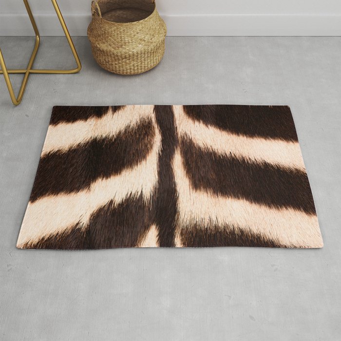 Zebra - Zebra Stripes -Zebra Skin - Genuine - Beautiful  Rug