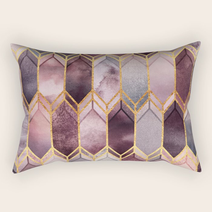 Dreamy Stained Glass 1 Rectangular Pillow