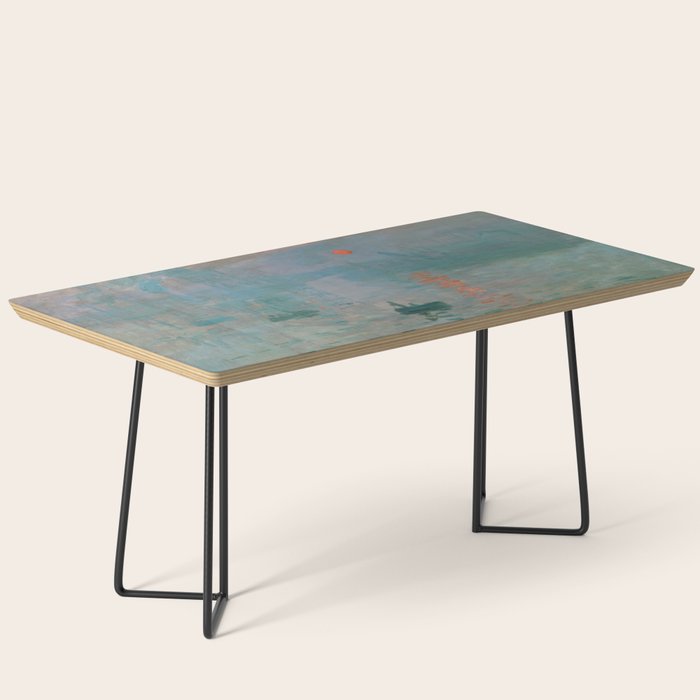 Monet - Impression, Sunrise, 1872 Coffee Table