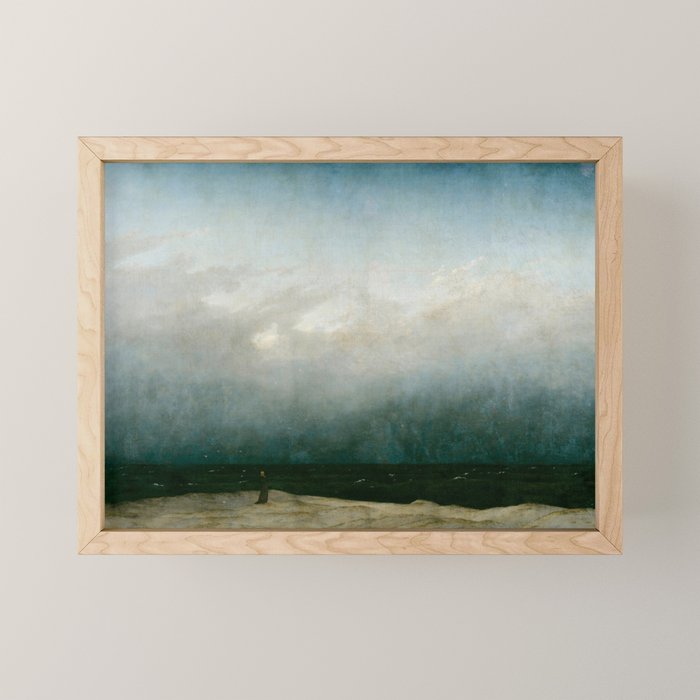 The Monk By The Sea By Caspar David Friedrich 1808 Mini Art Print
