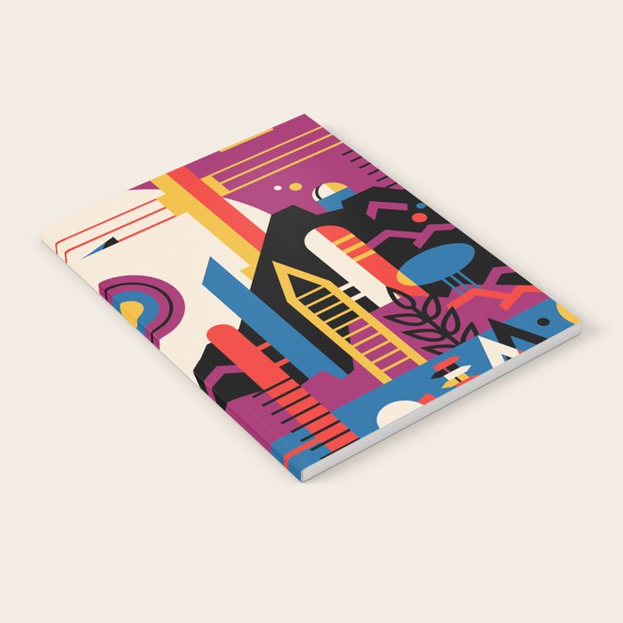 Nasa Retro Space Travel Poster #9 Mars Notebook
