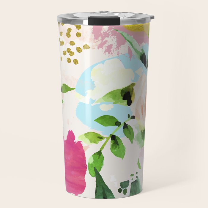 Floral Blush #Homestorie #Decor #Buyart Travel Mug