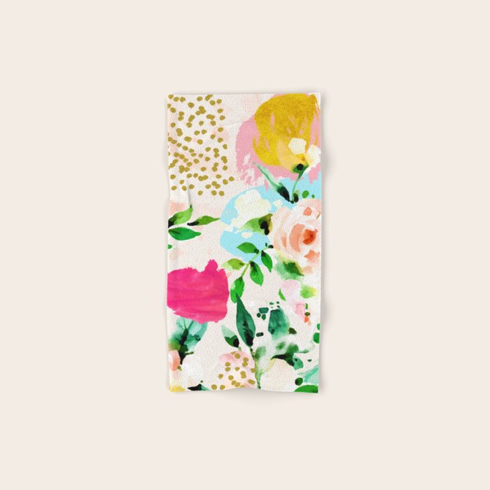 Floral Blush #Homestorie #Decor #Buyart Bath Towel