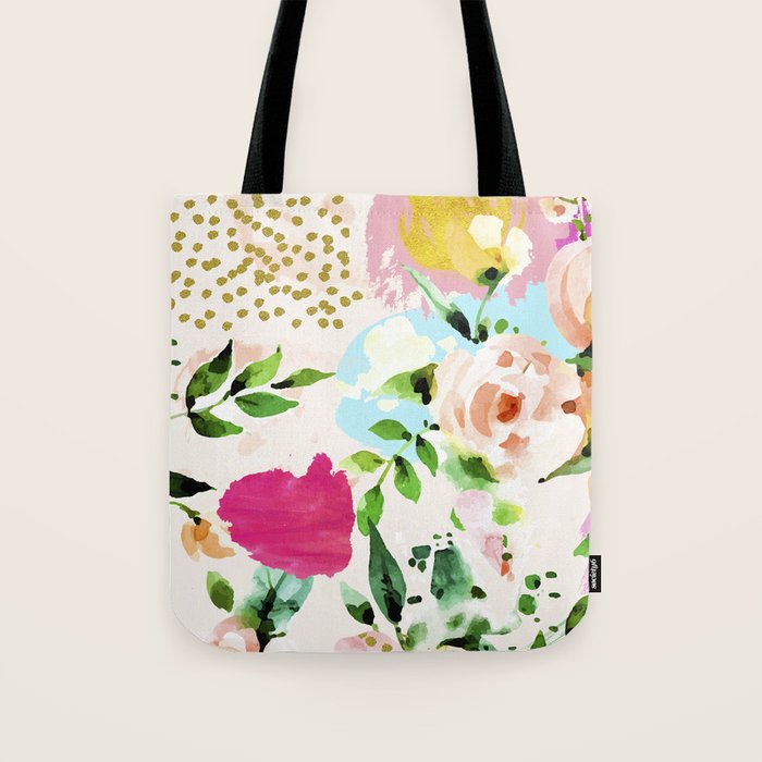 Floral Blush #Homestorie #Decor #Buyart Tote Bag