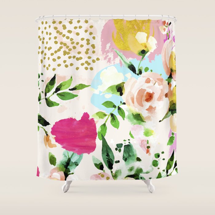 Floral Blush #Homestorie #Decor #Buyart Shower Curtain