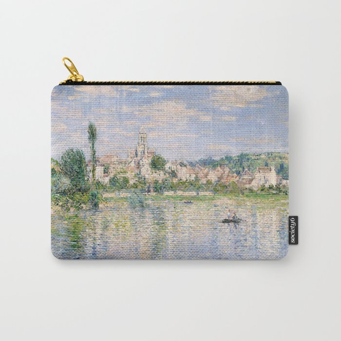 Vetheuil In Summer 1880 By Claude Monet Carry All Pouch