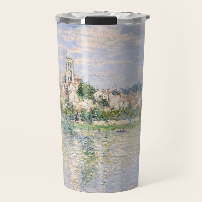 Vetheuil In Summer 1880 By Claude Monet Travel Mug