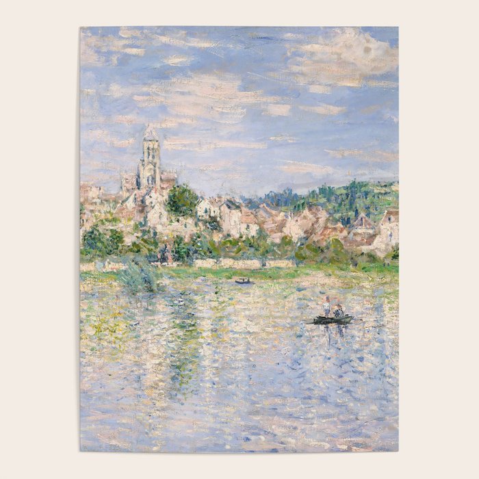 Vetheuil In Summer 1880 By Claude Monet Poster