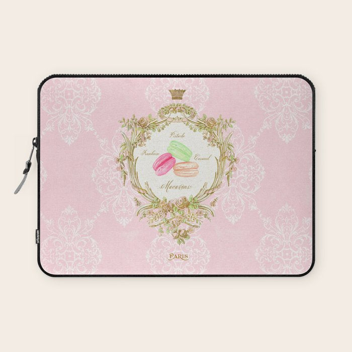 French Patisserie Macarons Laptop Sleeve