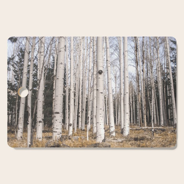Trees Of Reason - Birch Forest Cutting Board