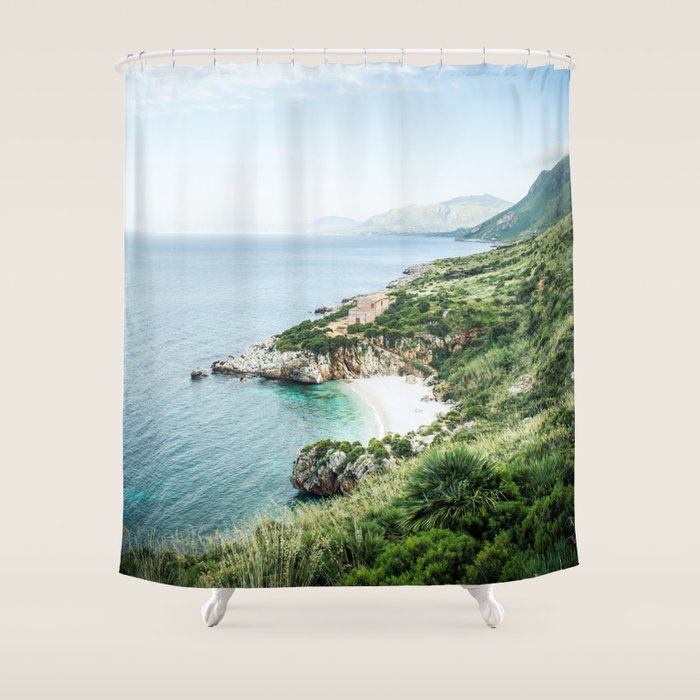 Beach - Landscape And Nature Photography Shower Curtain