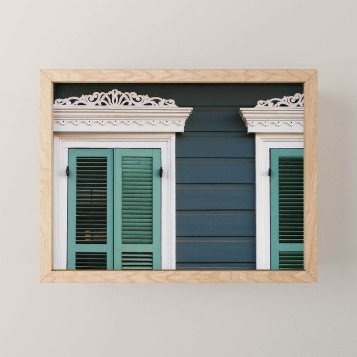 New Orleans Creole Cottage Mini Art Print