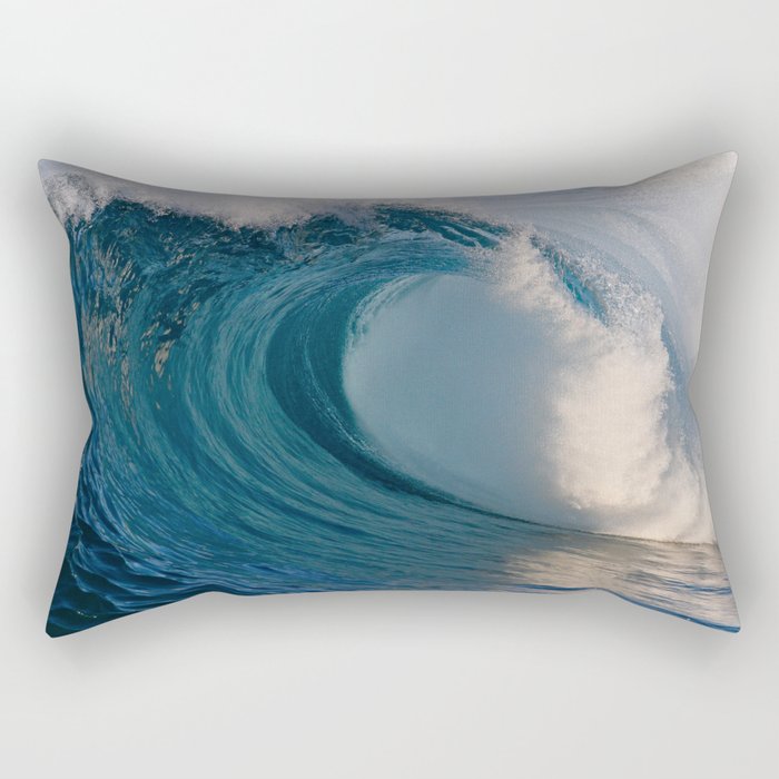 Wedge Morning Barrel ~ Newport Beach Ca Rectangular Pillow