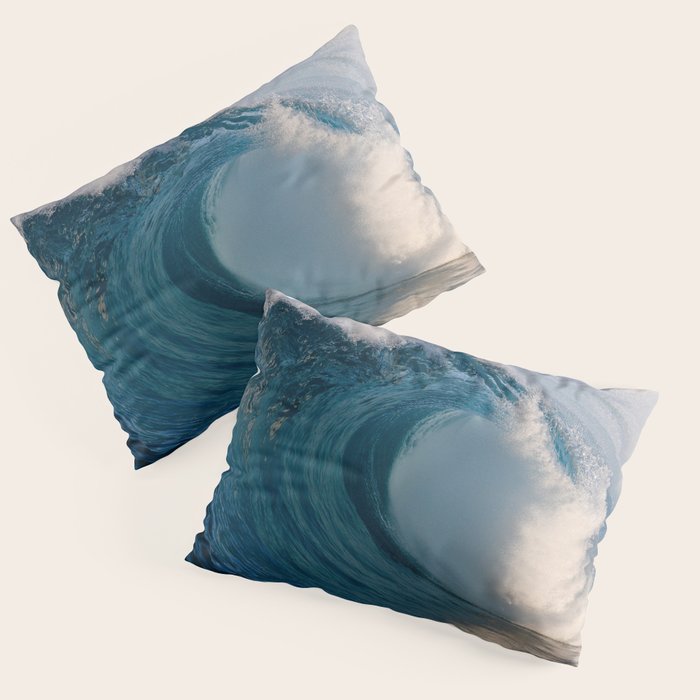 Wedge Morning Barrel ~ Newport Beach Ca Pillow Sham