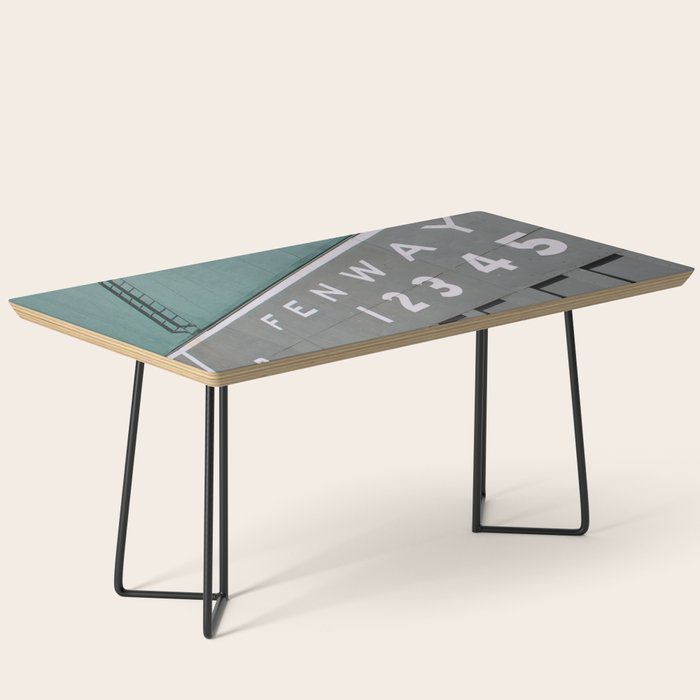 Fenwall -- Boston Fenway Park Wall, Green Monster, Red Sox Coffee Table