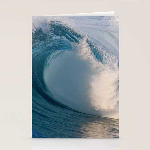 Wedge Morning Barrel ~ Newport Beach Ca Stationery Card
