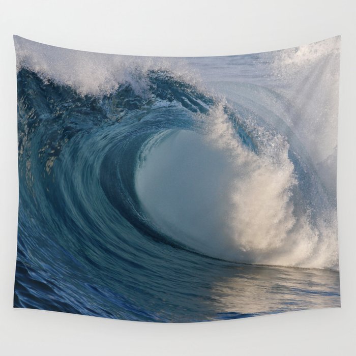 Wedge Morning Barrel ~ Newport Beach Ca Wall Tapestry