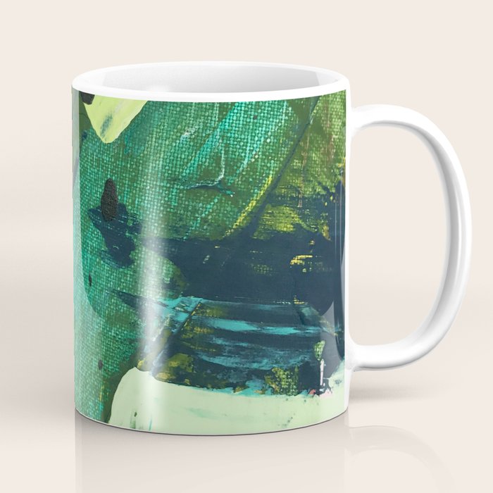 Hopeful[4] - A Bright Mixed Media Abstract Piece Coffee Mug