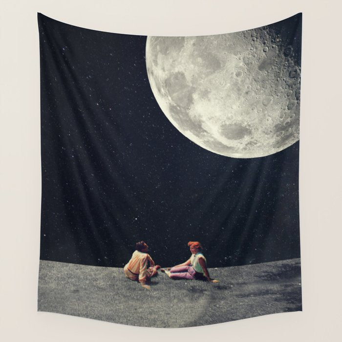 I Gave You The Moon For A Smile Wall Tapestry