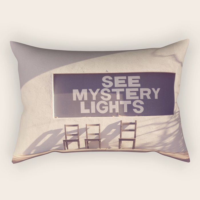 See Mystery Lights - Marfa, Texas Rectangular Pillow