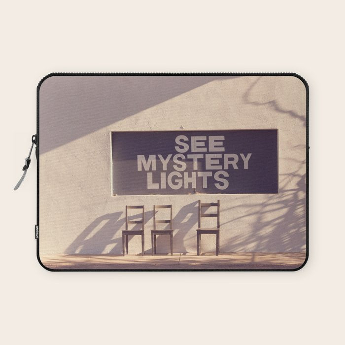 See Mystery Lights - Marfa, Texas Laptop Sleeve