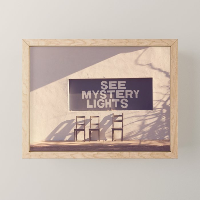 See Mystery Lights - Marfa, Texas Mini Art Print