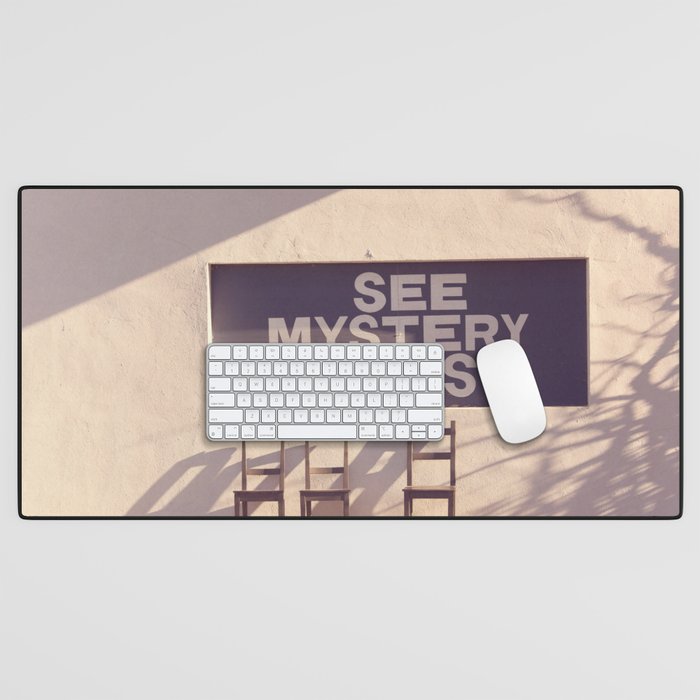 See Mystery Lights - Marfa, Texas Desk Mat