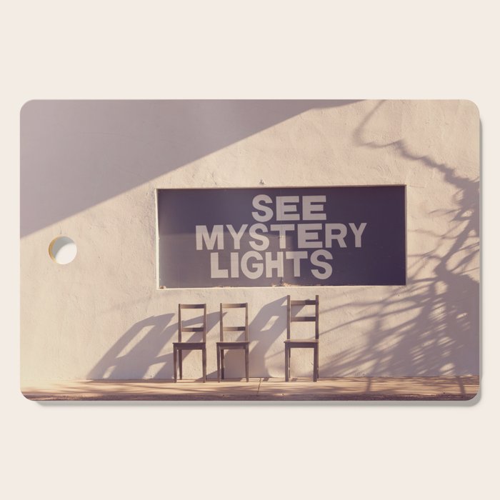 See Mystery Lights - Marfa, Texas Cutting Board